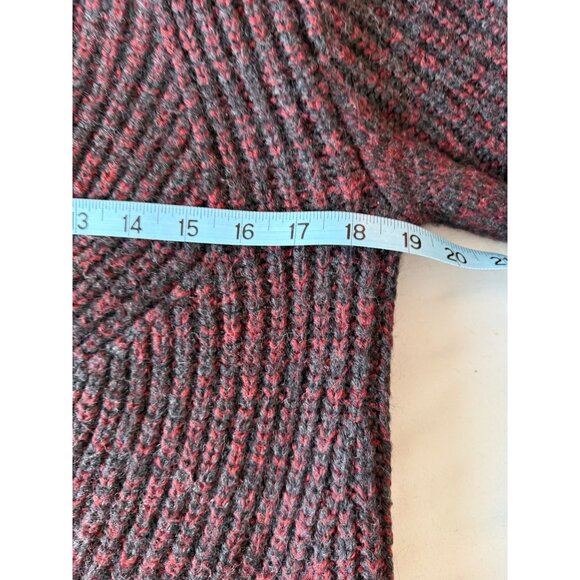 Maje Womens Sweater Size 2 Wine Color Wool Blend Long Sleeve Pullover Casual - Picture 8 of 13